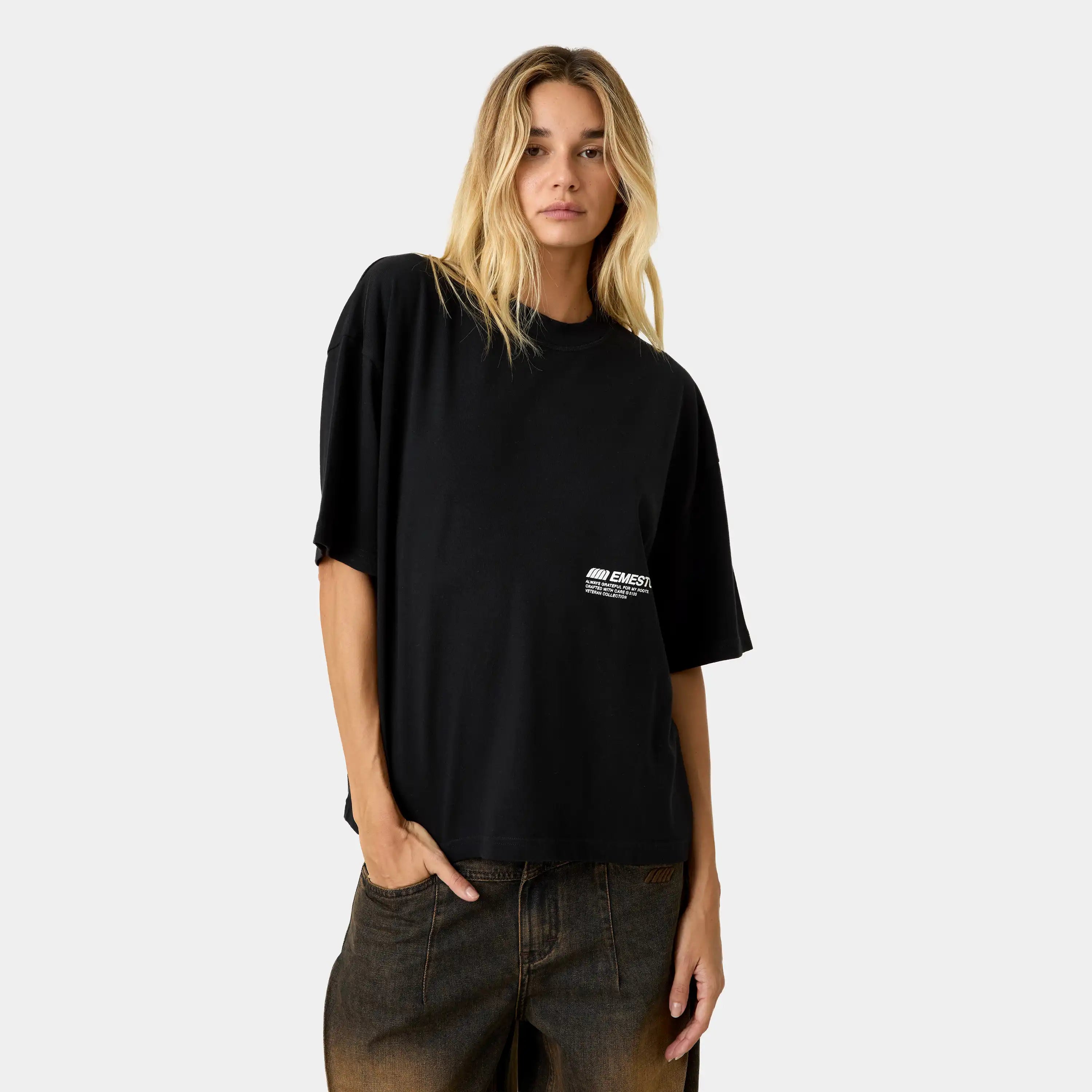Roots Shadow Oversized Tee T-shirts eme