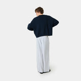 Master Navy Knit Sweater Knitwear eme