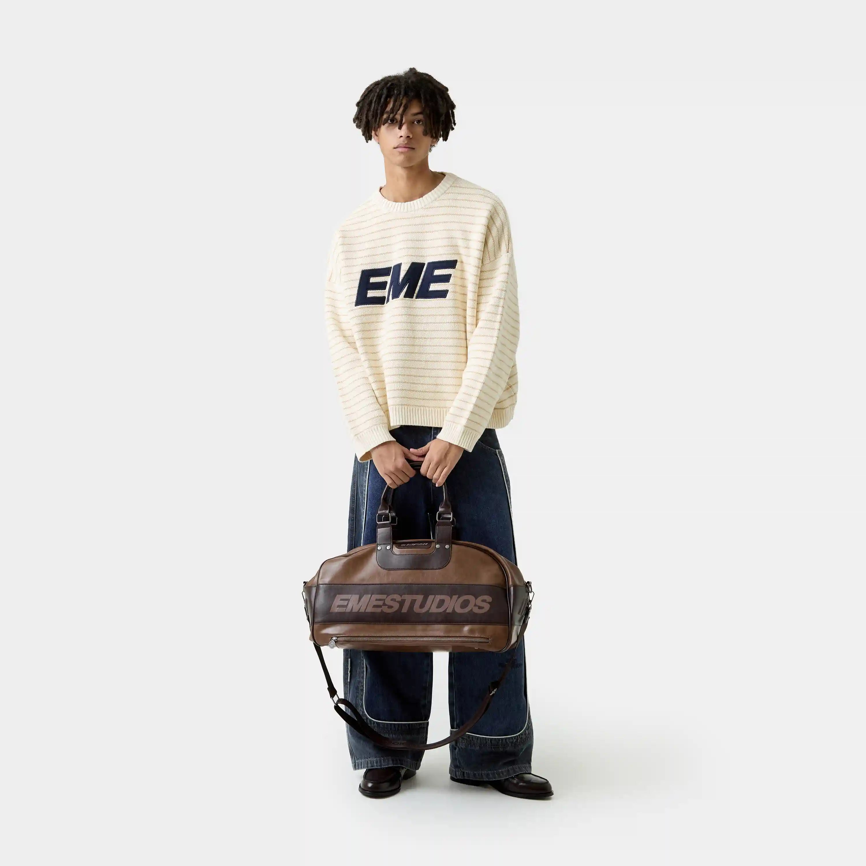 Rush Brown Duffle Bag Accesories Eme Studios