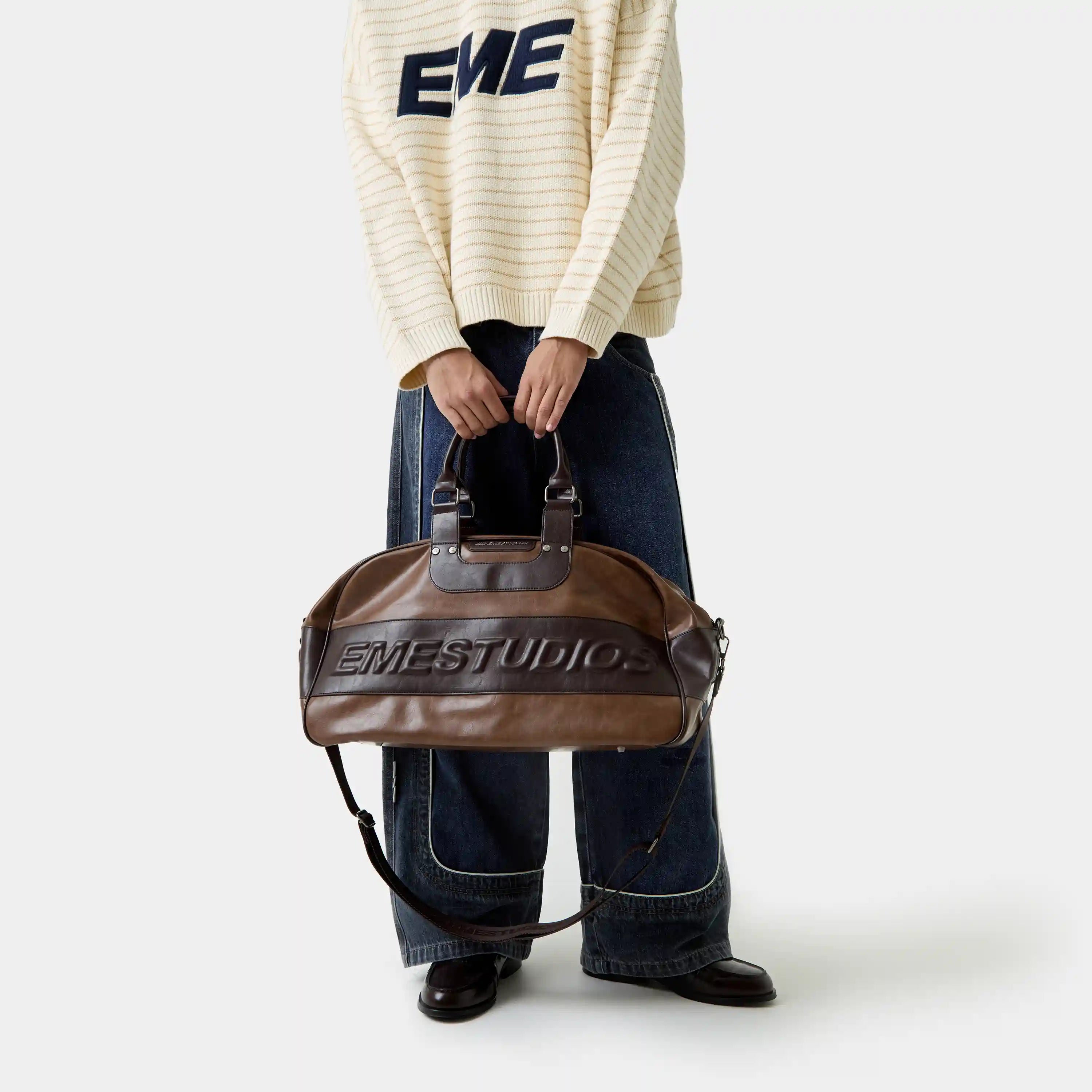 Rush Brown Duffle Bag Accesories Eme Studios