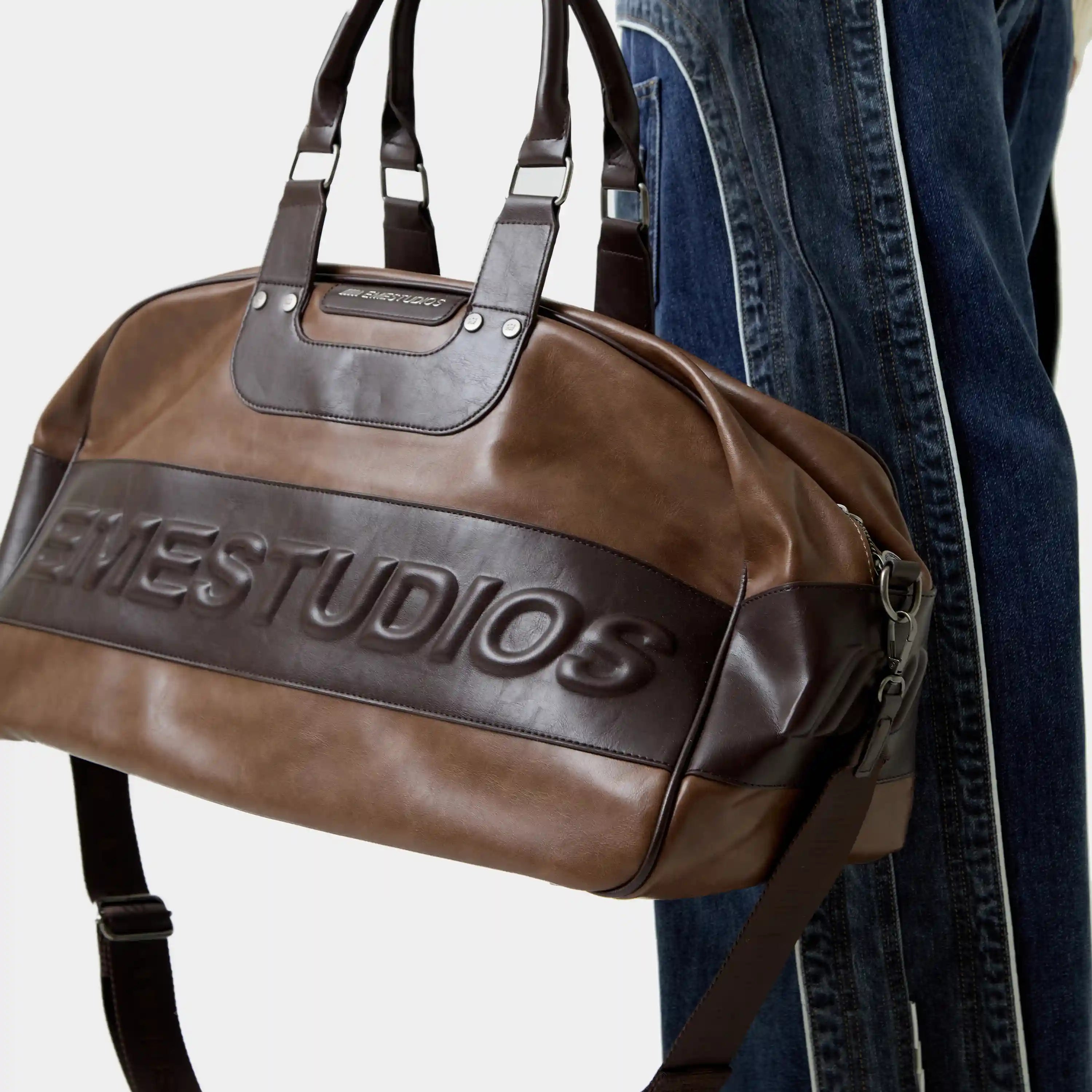 Rush Brown Duffle Bag Accesories Eme Studios