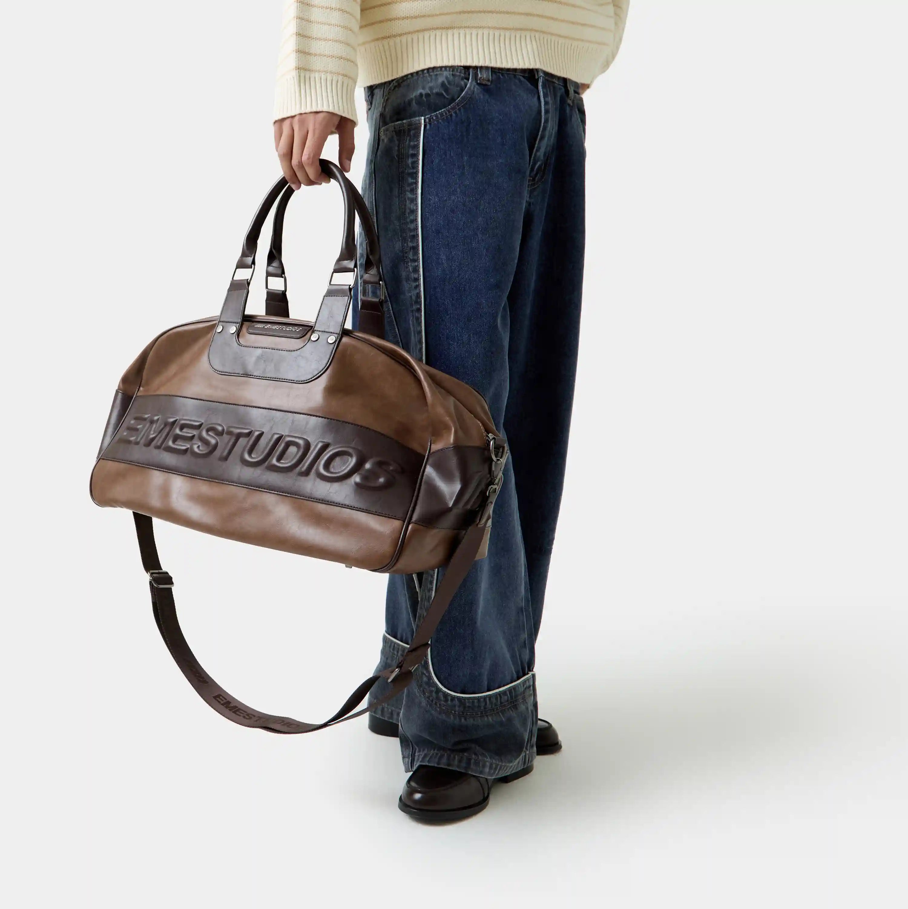 Rush Brown Duffle Bag Accesories Eme Studios