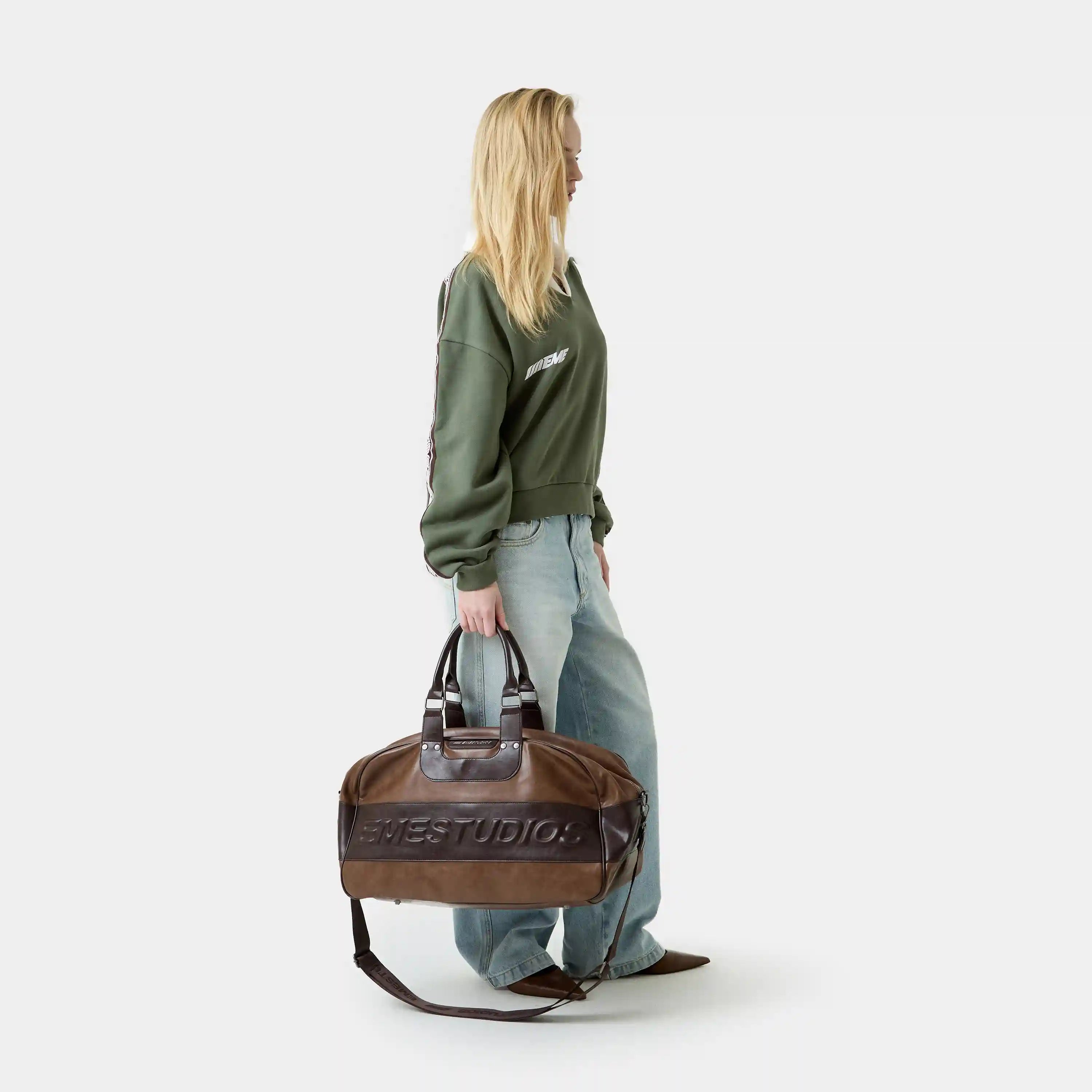 Rush Brown Duffle Bag Accesories Eme Studios