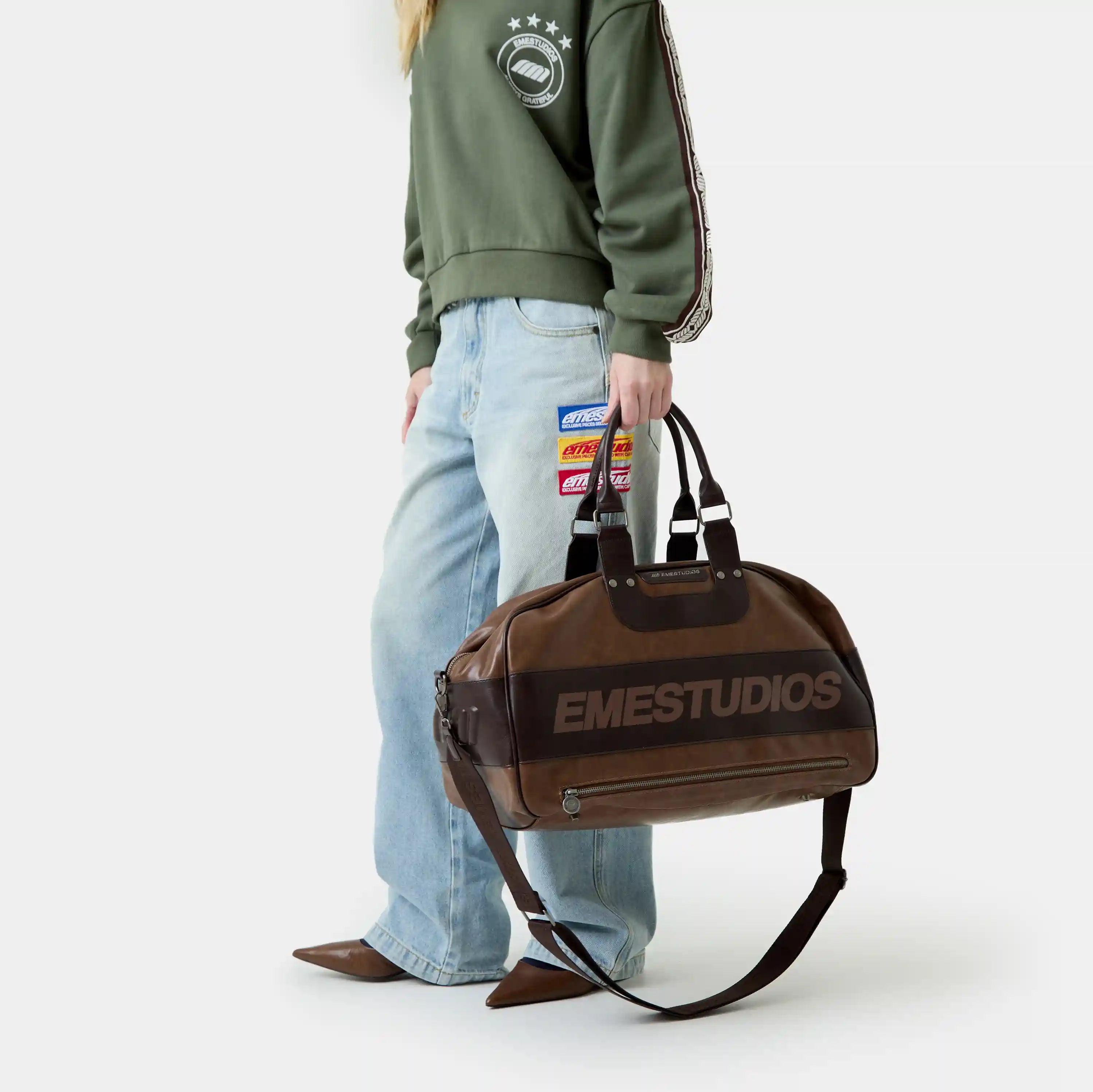 Rush Brown Duffle Bag Accesories Eme Studios