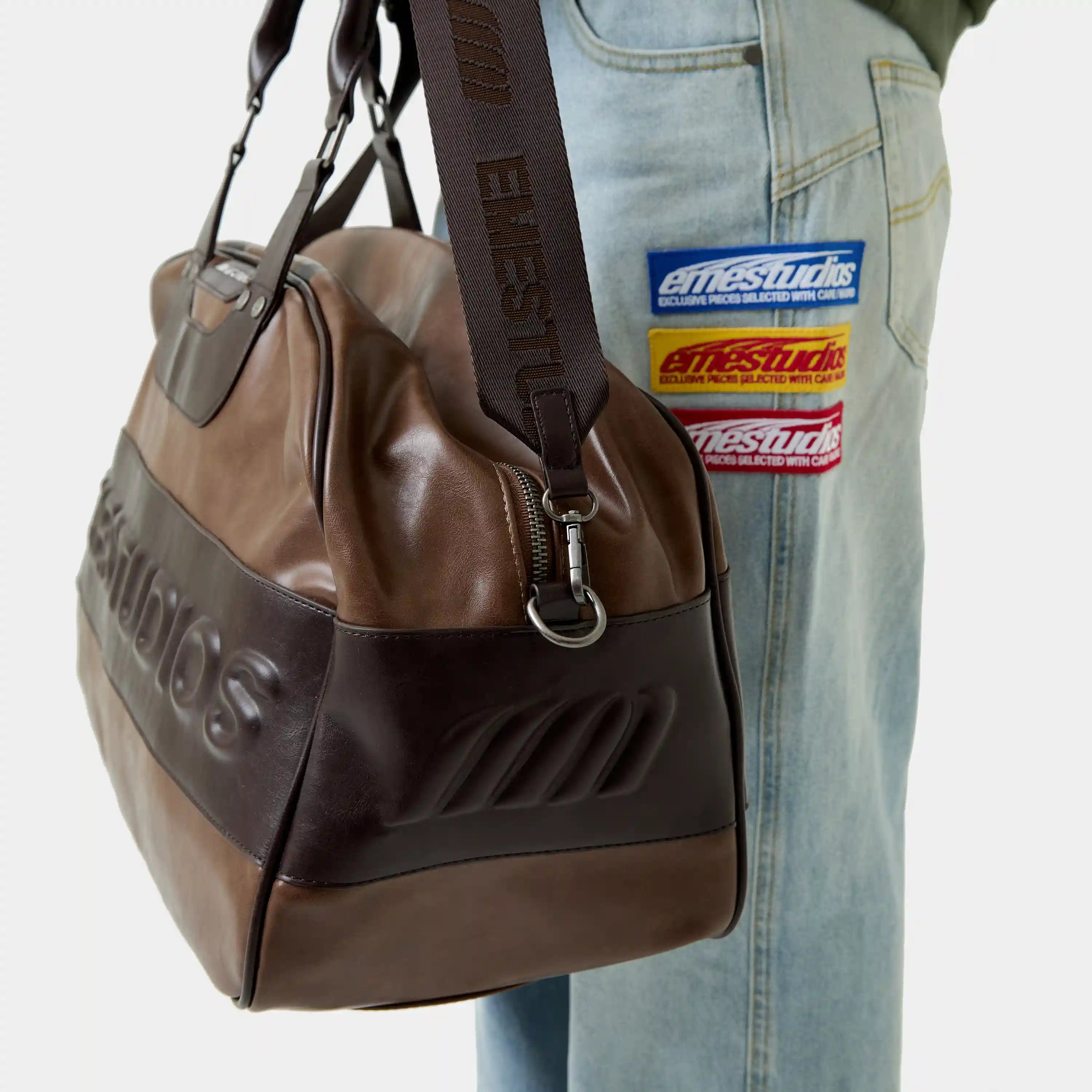 Rush Brown Duffle Bag Accesories Eme Studios