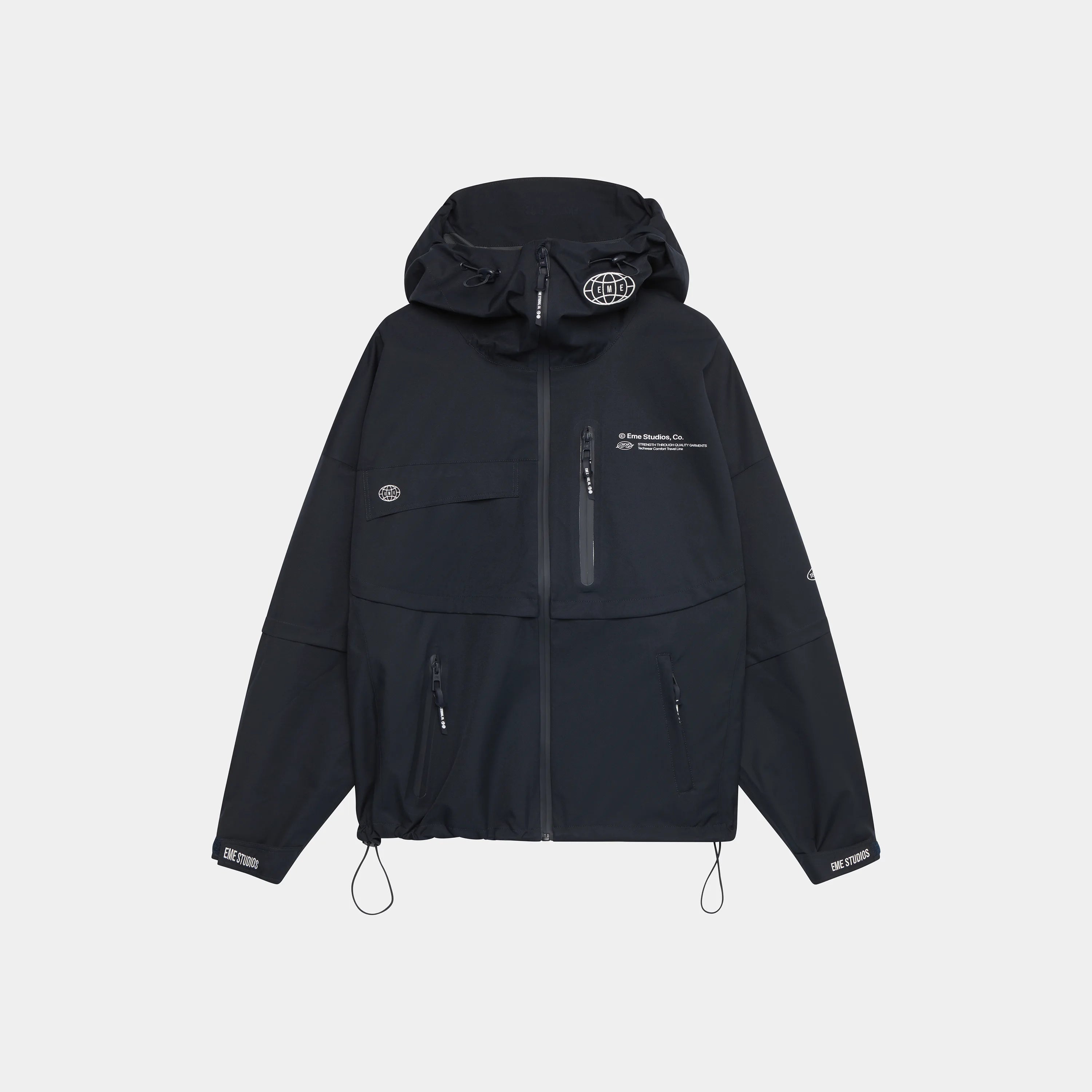 F - 5135 Navy Windbreaker Outerwear eme