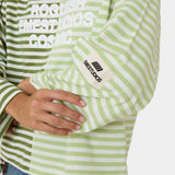 Roguish Green Striped Long Sleeve T-shirts eme