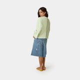 Roguish Green Striped Long Sleeve T-shirts eme