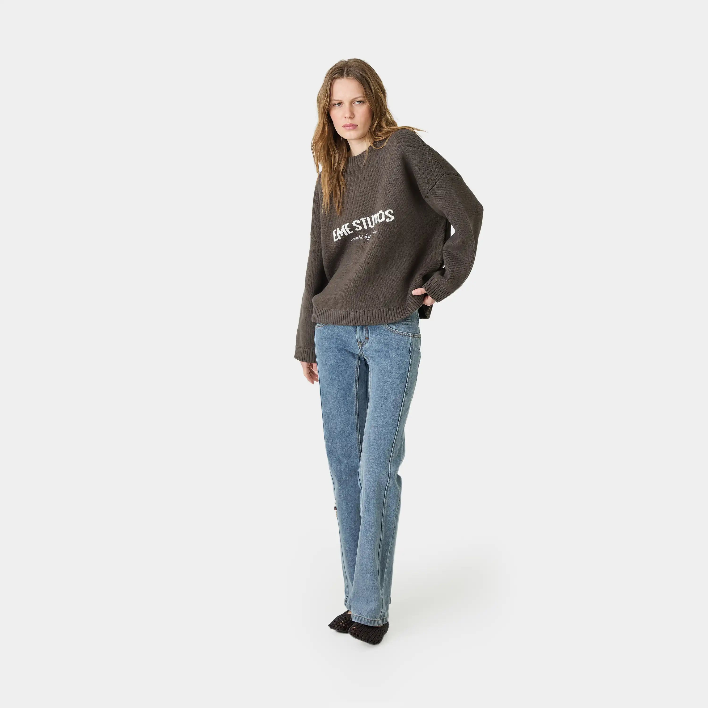 Master Fawn Knit Sweater Knitwear eme