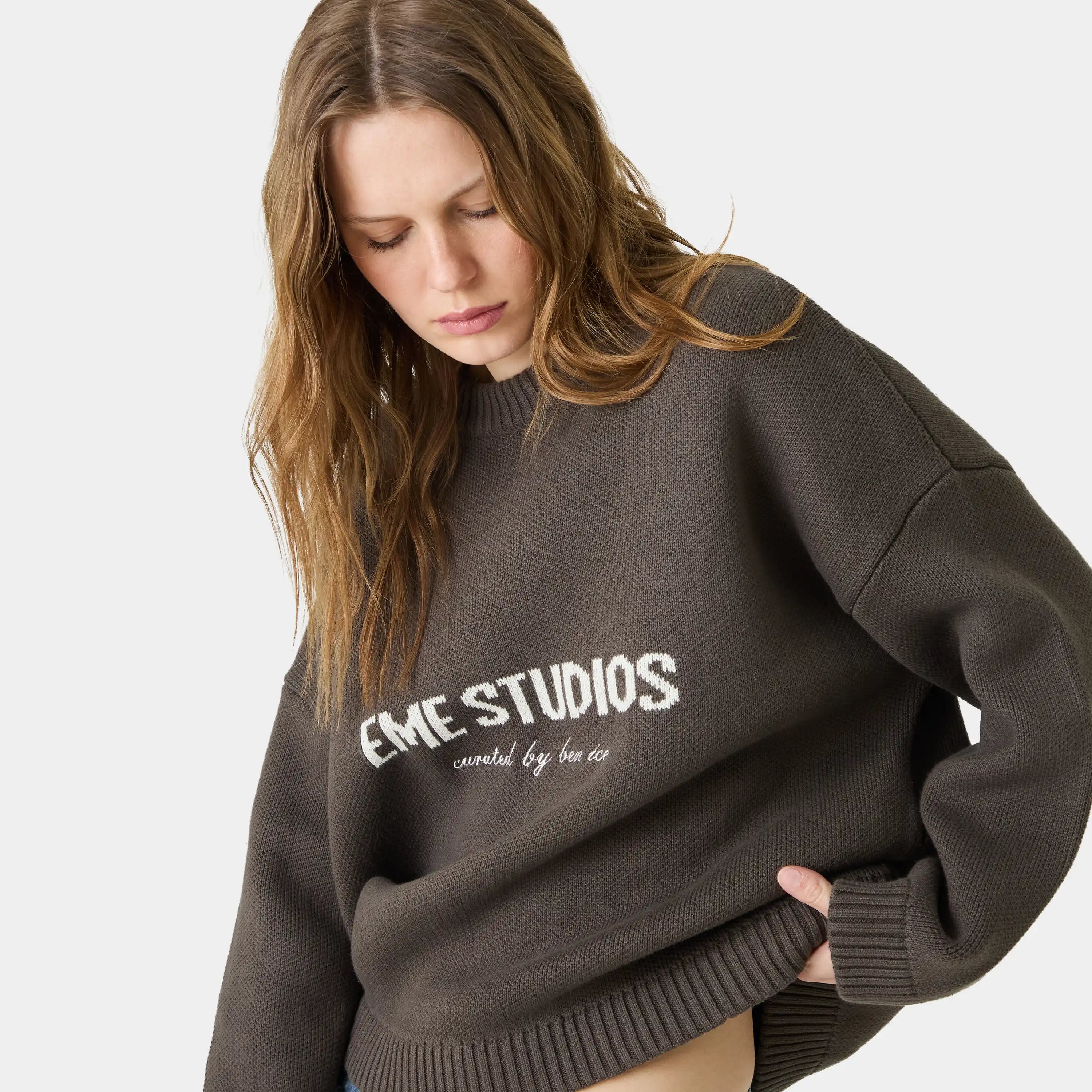 Master Fawn Knit Sweater Knitwear eme