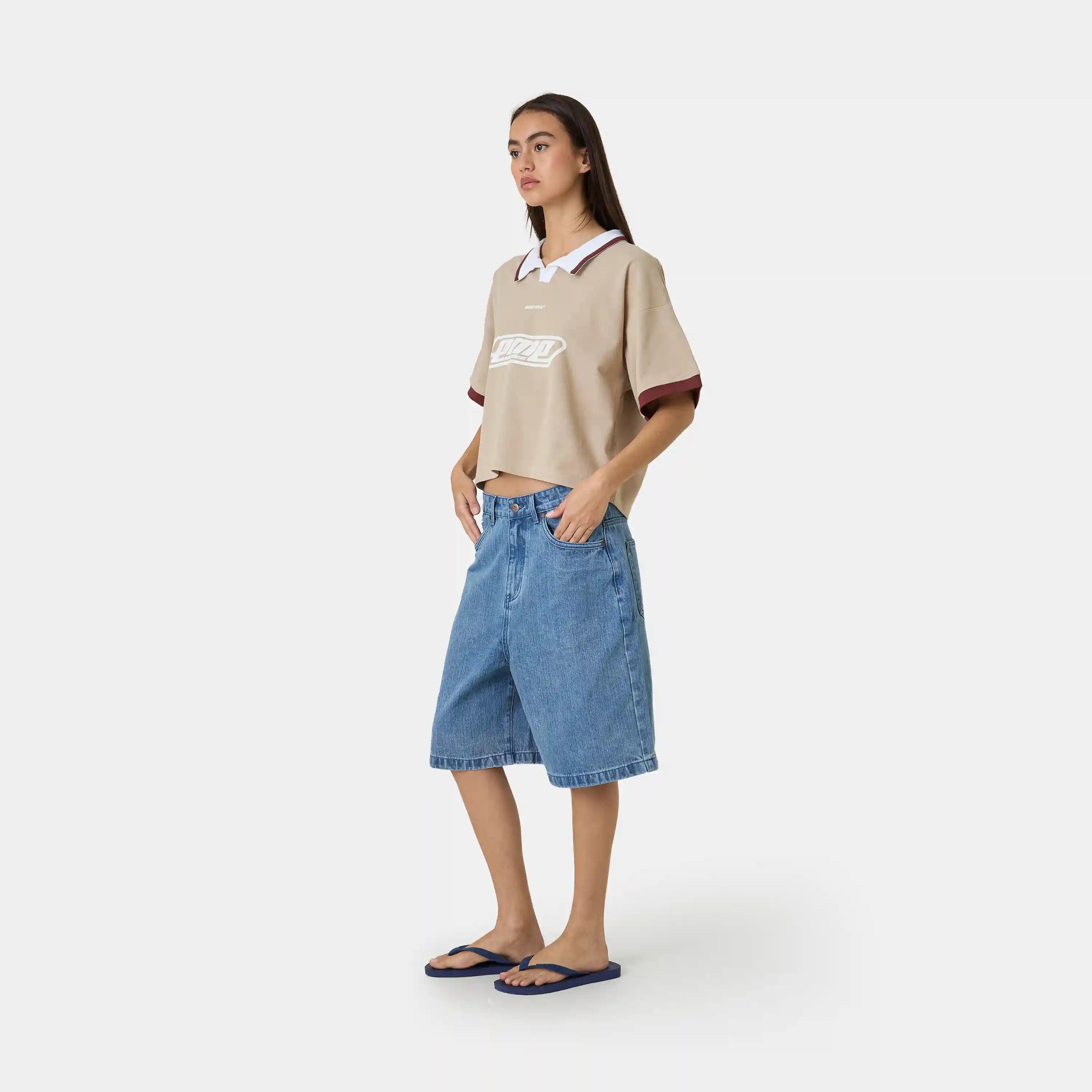 Andy Scratch Denim Jorts Shorts eme