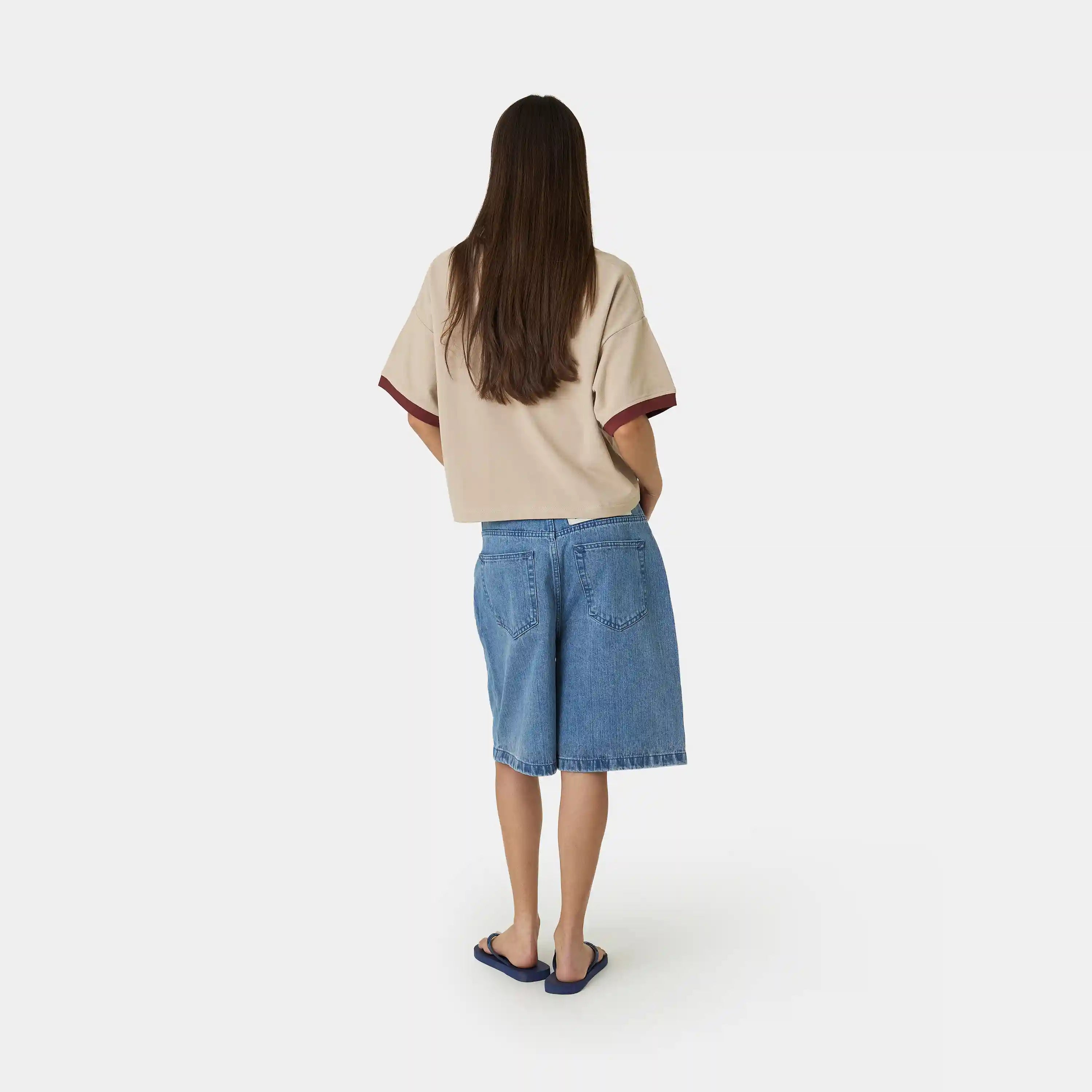 Andy Scratch Denim Jorts Shorts eme