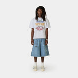 Airplane Mode Heather Grey Oversized Tee T-shirts Eme Studios