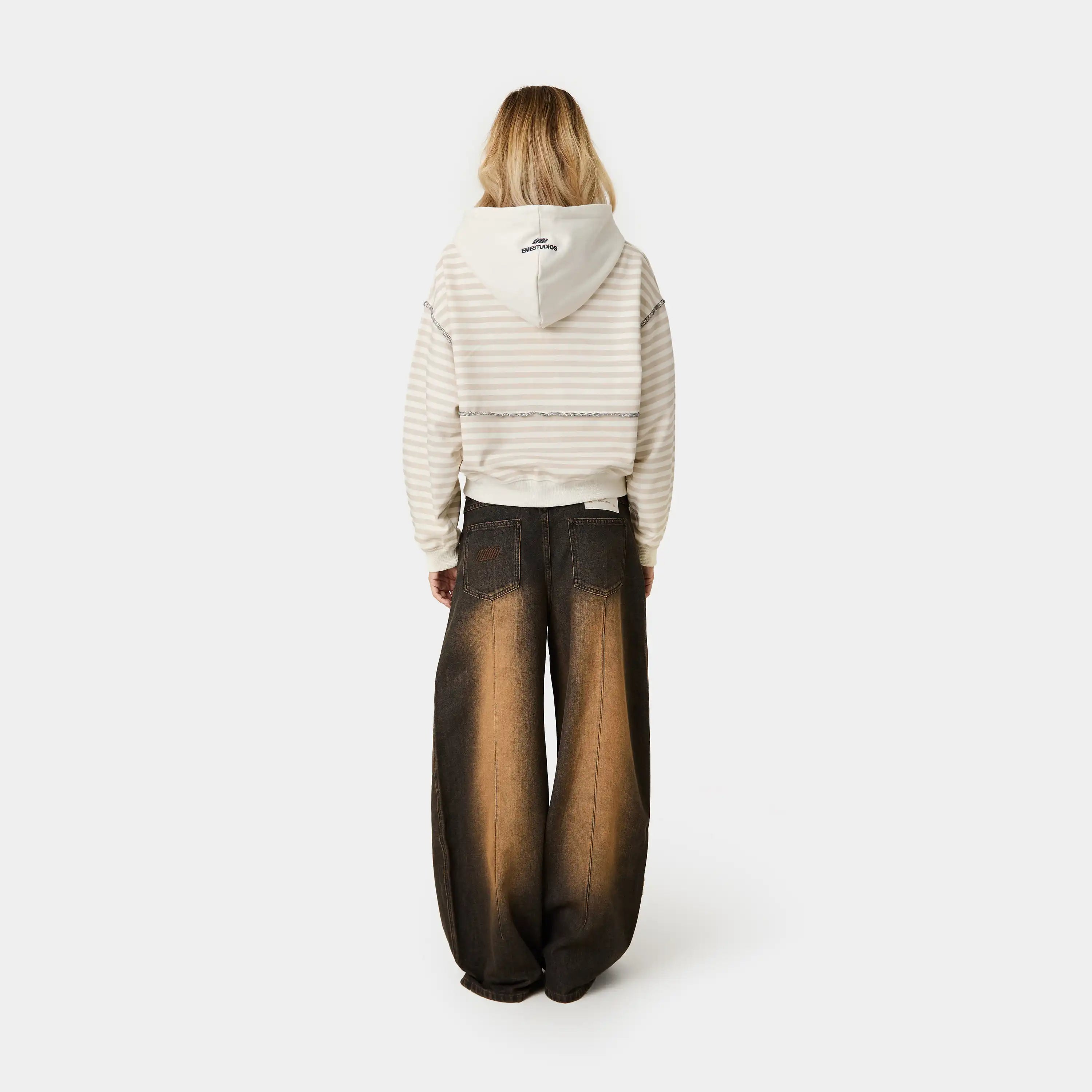 Capri Off Sand Full Zip Hoodies Eme Studios