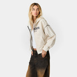 Capri Off Sand Full Zip Hoodies Eme Studios