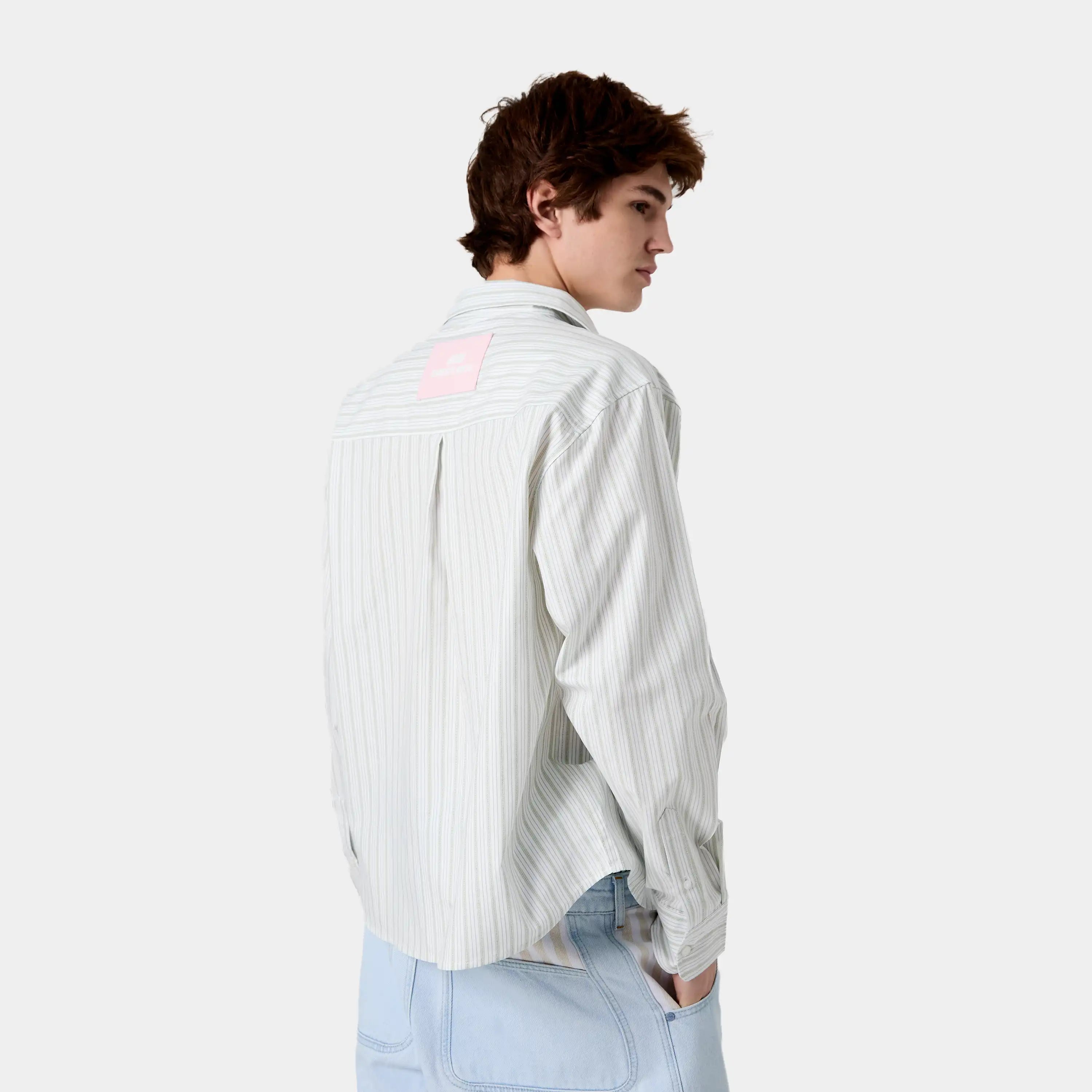 Faelled Green Boxy Shirt Shirts eme