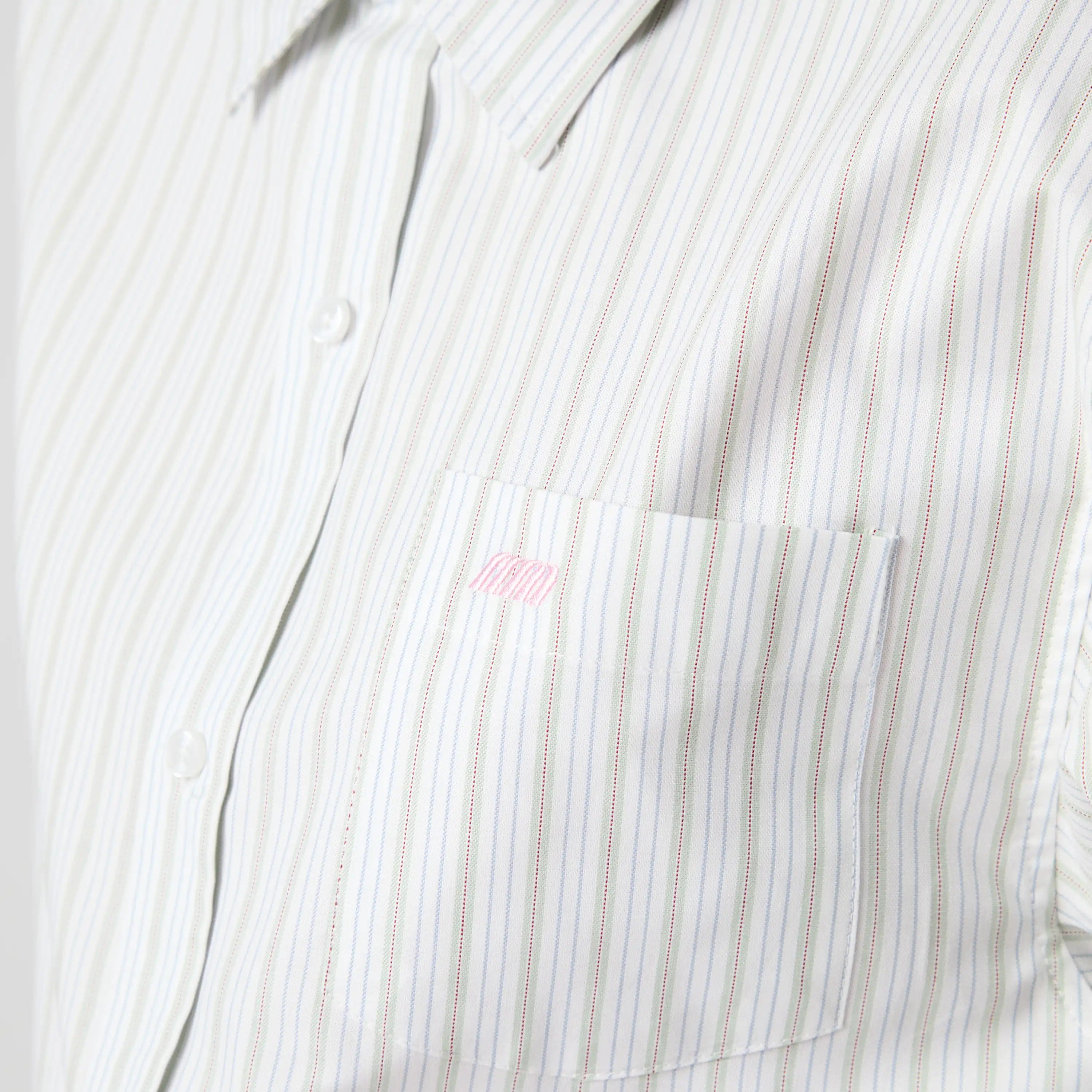 Faelled Green Boxy Shirt Shirts eme