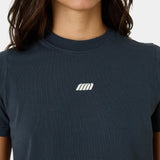 Gossip Navy Tee Woman T-Shirts Eme Studios