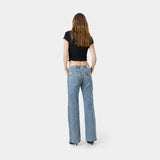 O2 Flare Vintage Grey Pants Woman Pants Eme Studios