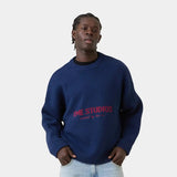 Master Indigo Knit Sweater Knitwear eme