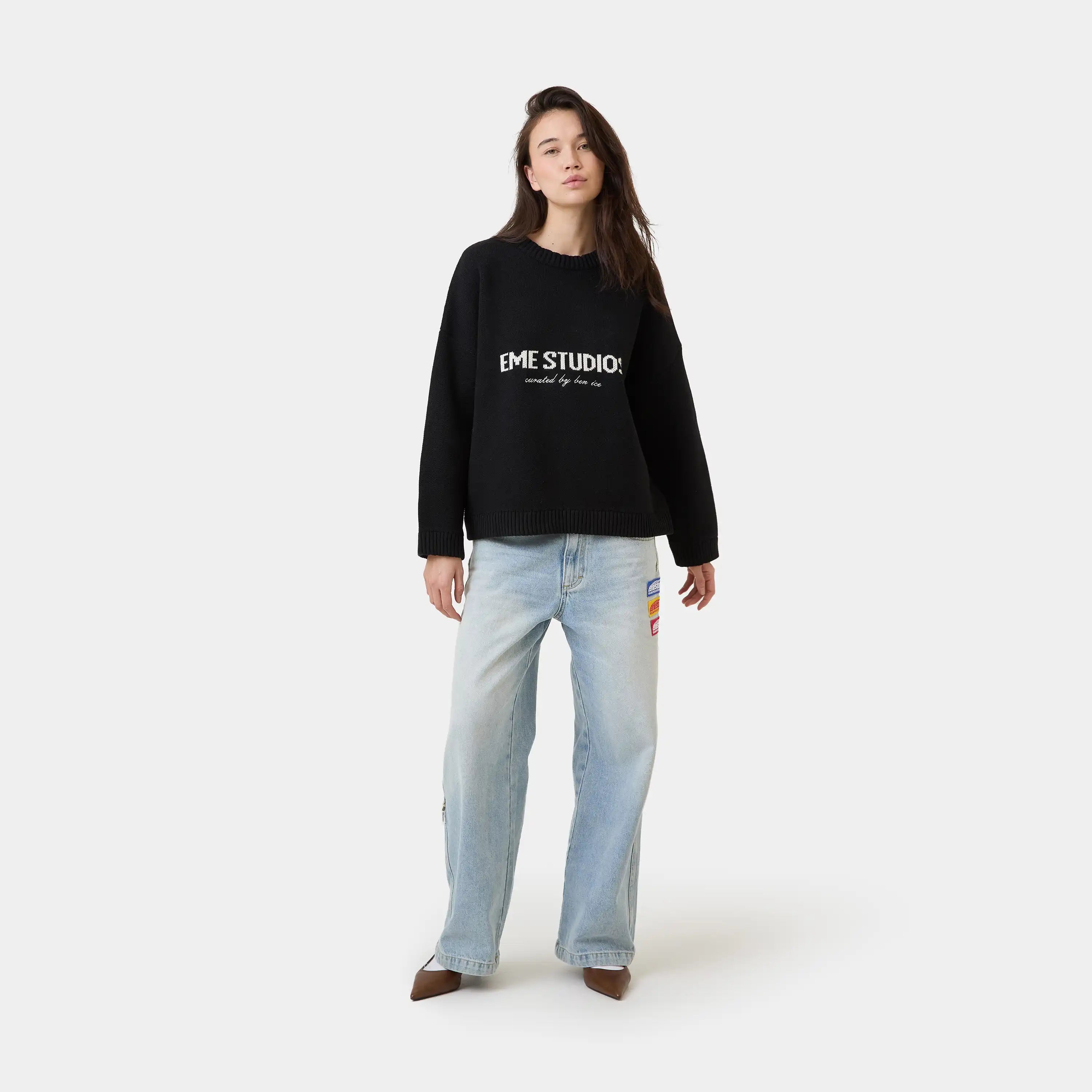 Master Shadow Knit Sweater Knitwear eme