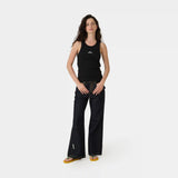 Vitel Flared Raw Denim Pants Pants Eme Studios