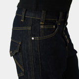 Vitel Flared Raw Denim Pants Pants Eme Studios