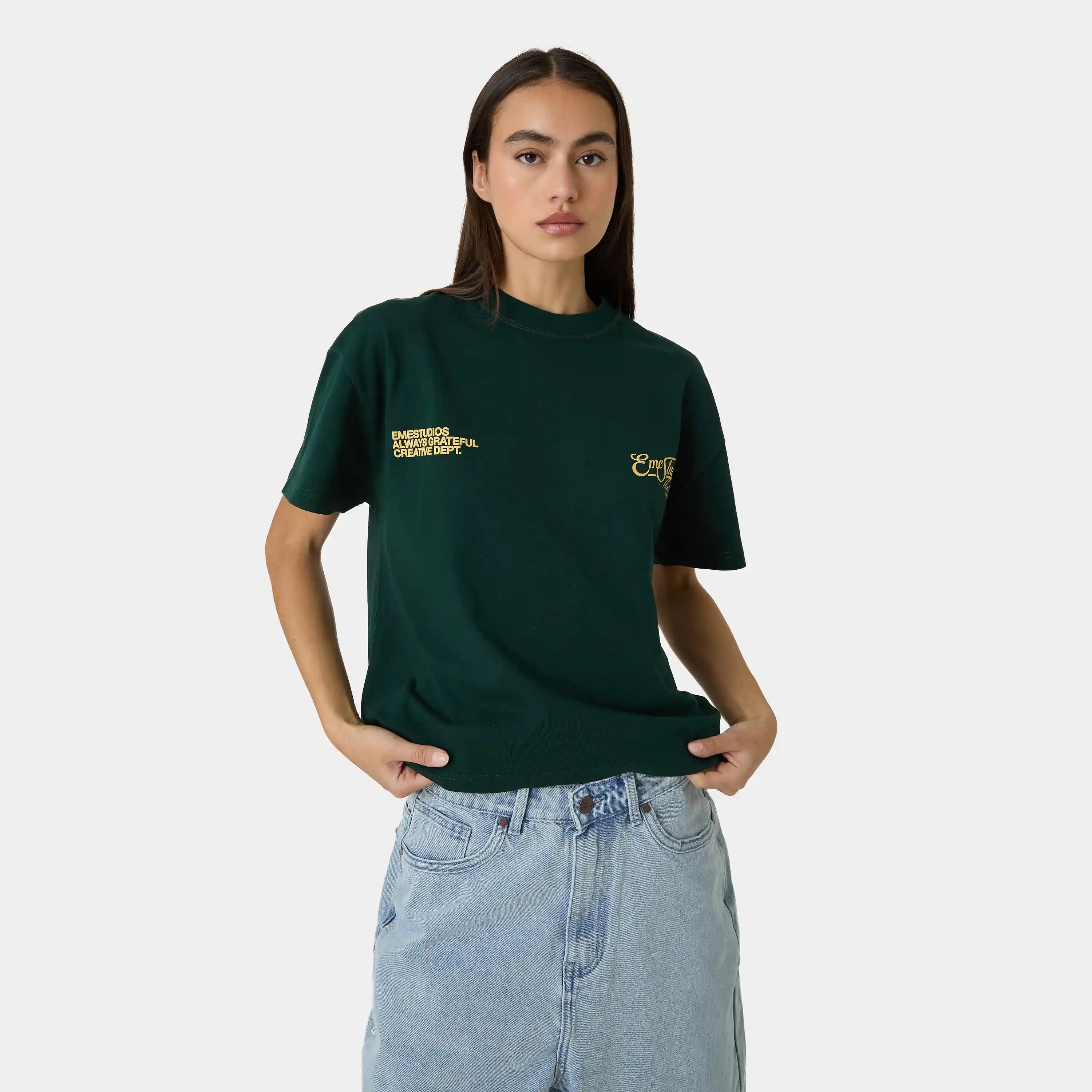 Tried & True Forest Oversized Tee T-shirts Eme Studios