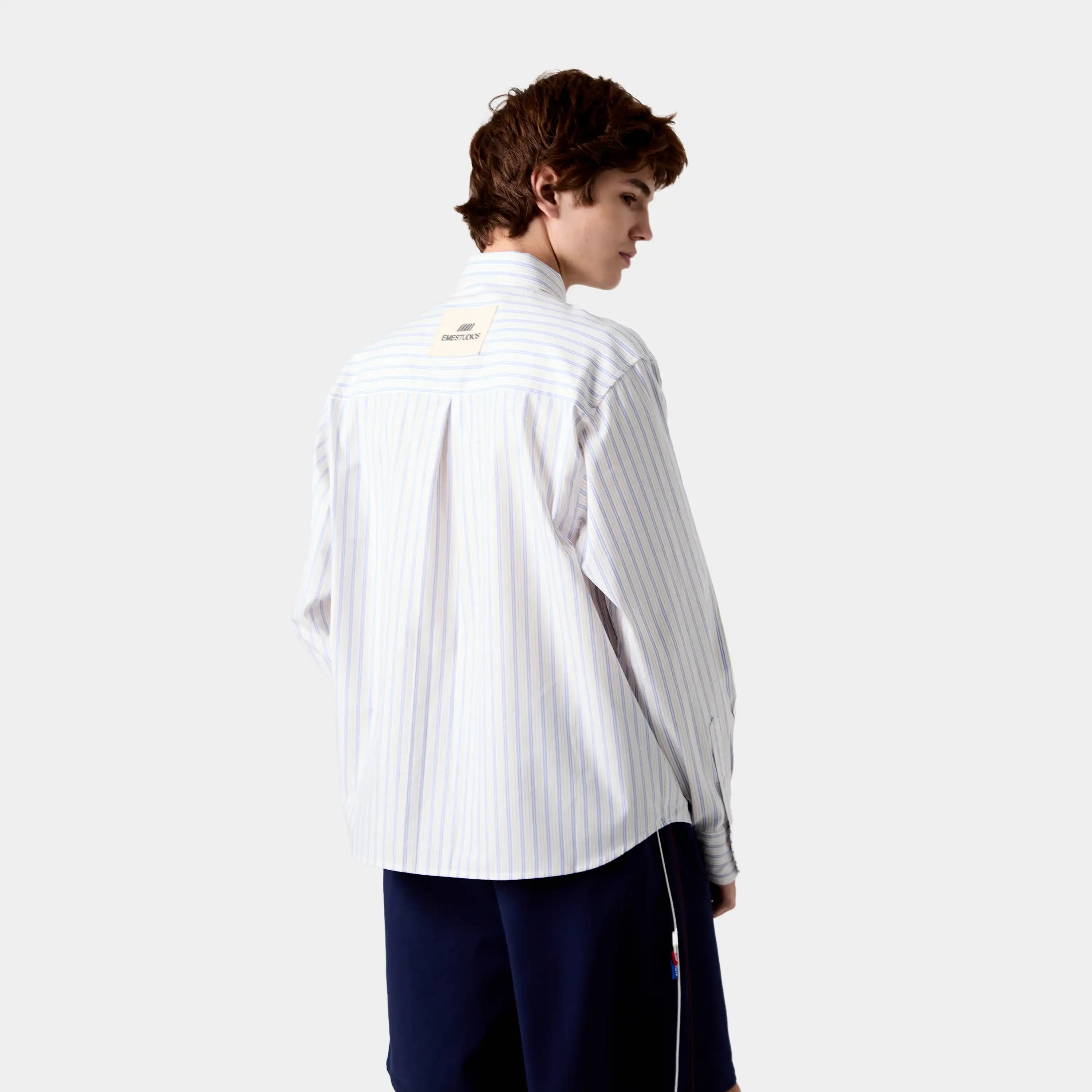Faelled Blue Boxy Shirt Shirts eme