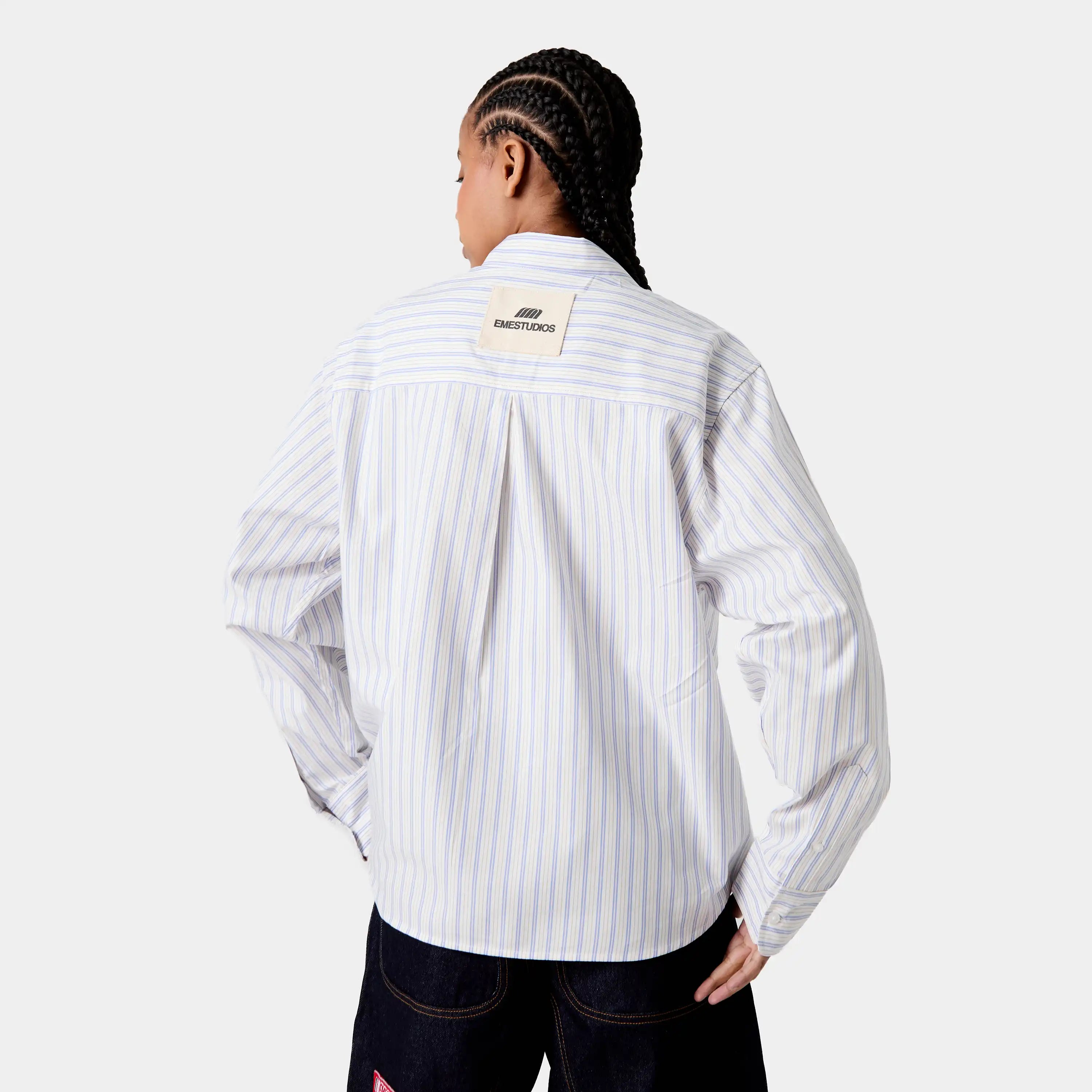 Faelled Blue Boxy Shirt Shirts eme