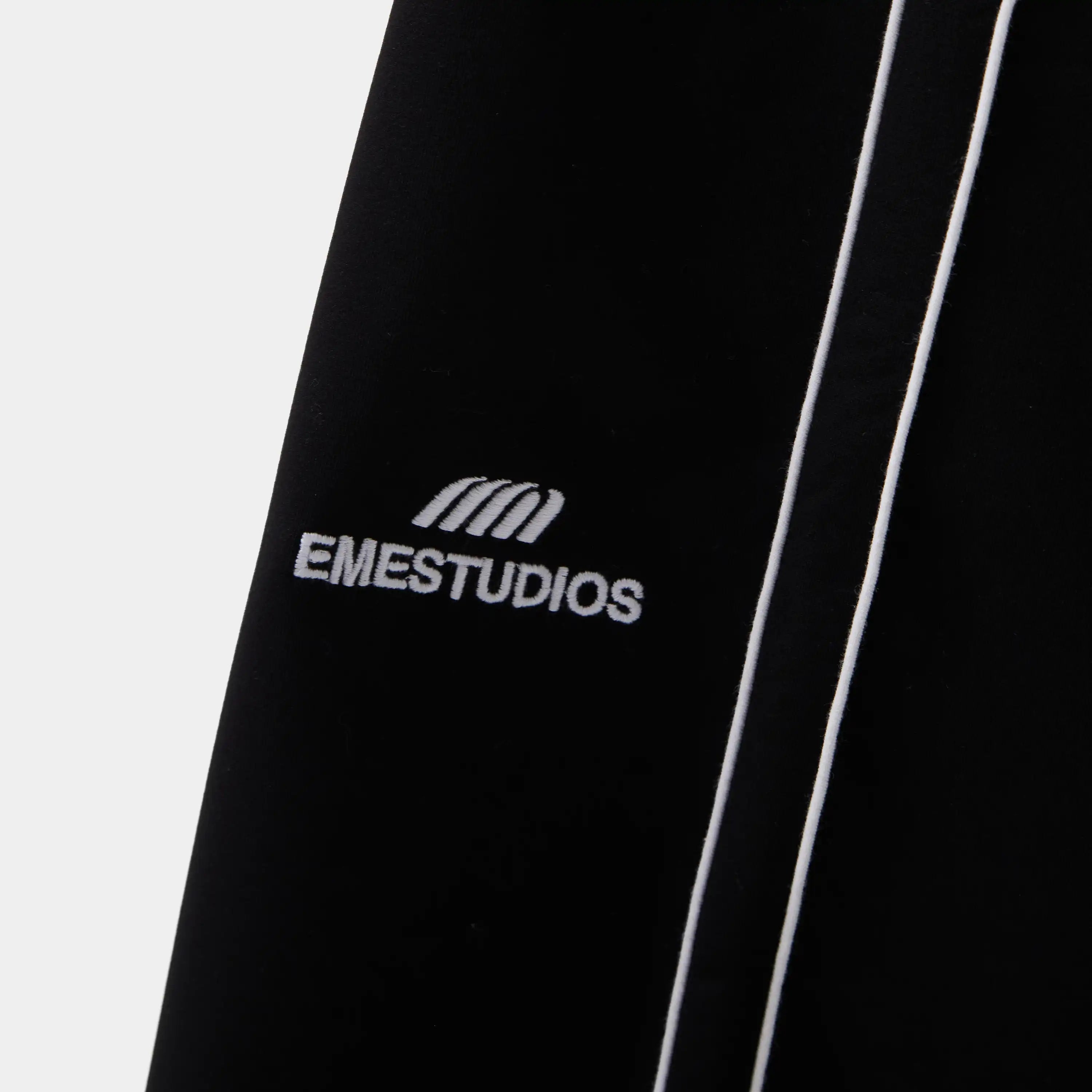 Somm Black Baggy Sweatpants Pants eme