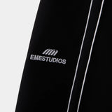 Somm Black Baggy Sweatpants Pants eme