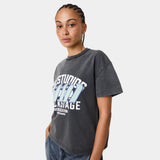 Double Patch Shadow Oversized Tee T-shirts Eme Studios