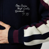 Frisona Zipper Knit Knitwear eme
