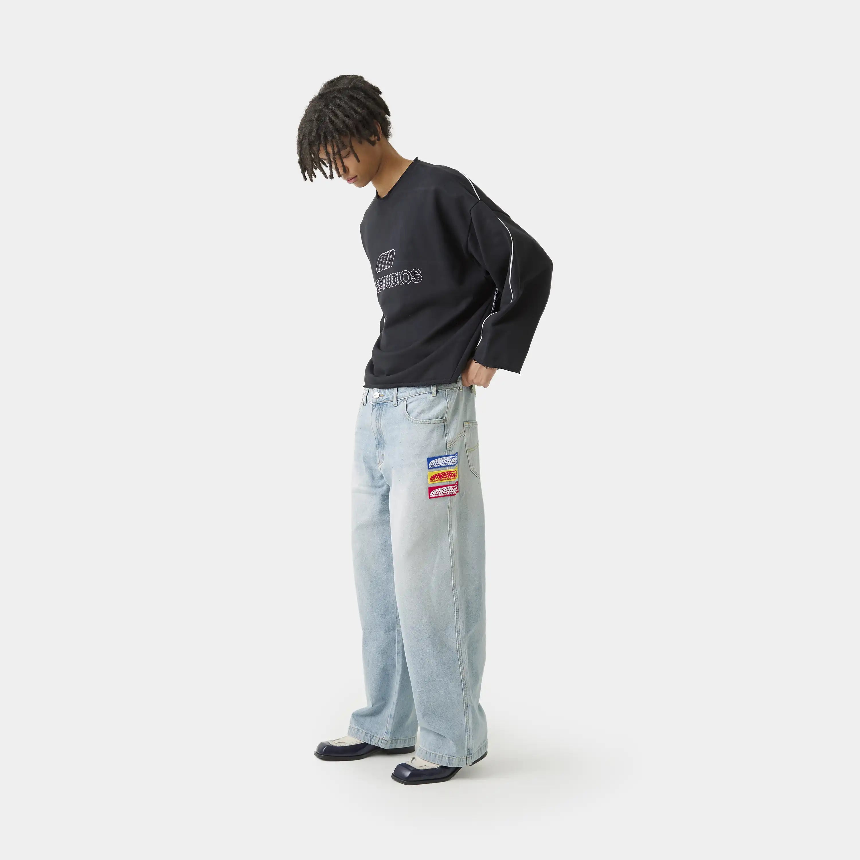 AFK Black Crewneck Sweatshirts eme