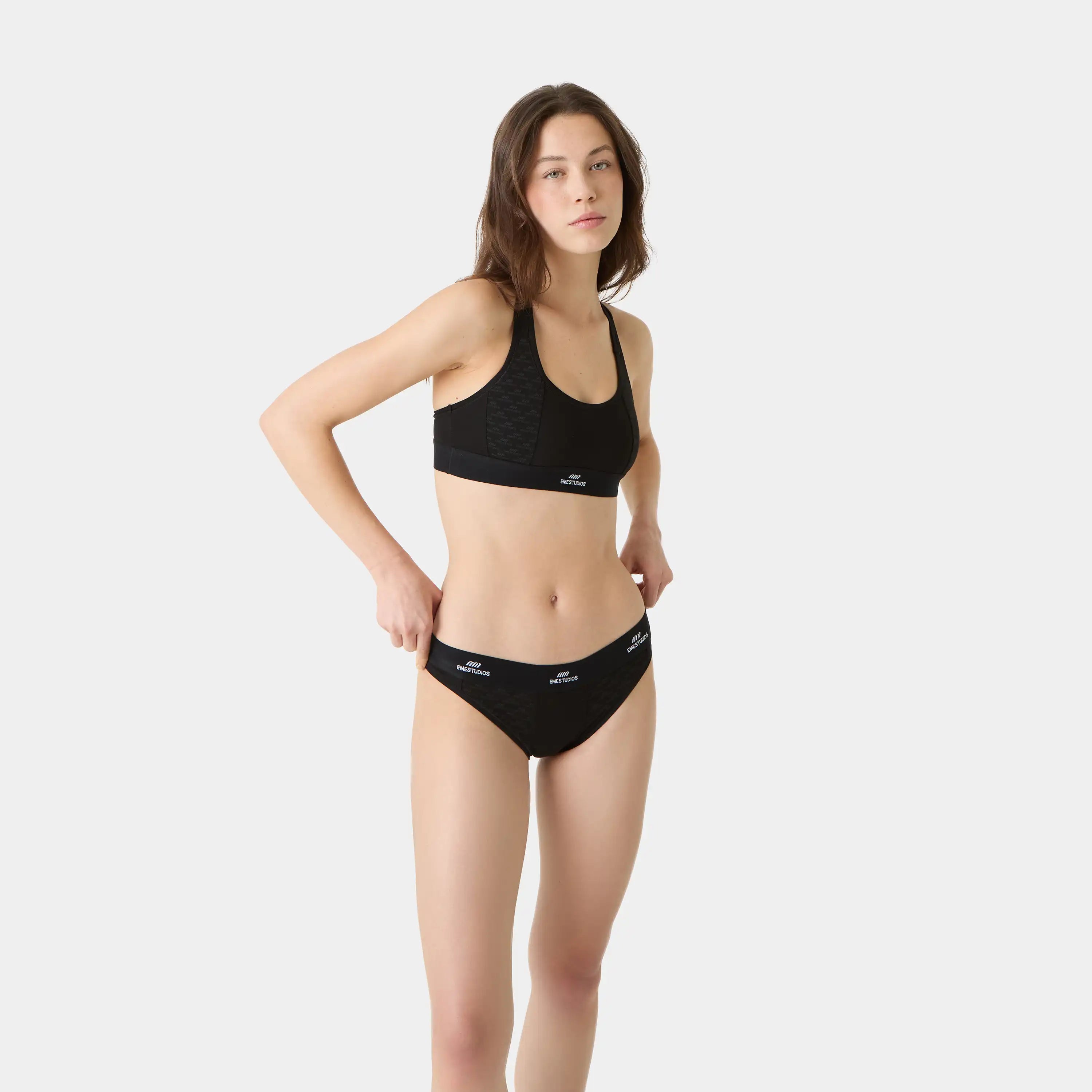 Moore Black Bra Woman Accessories Eme Studios