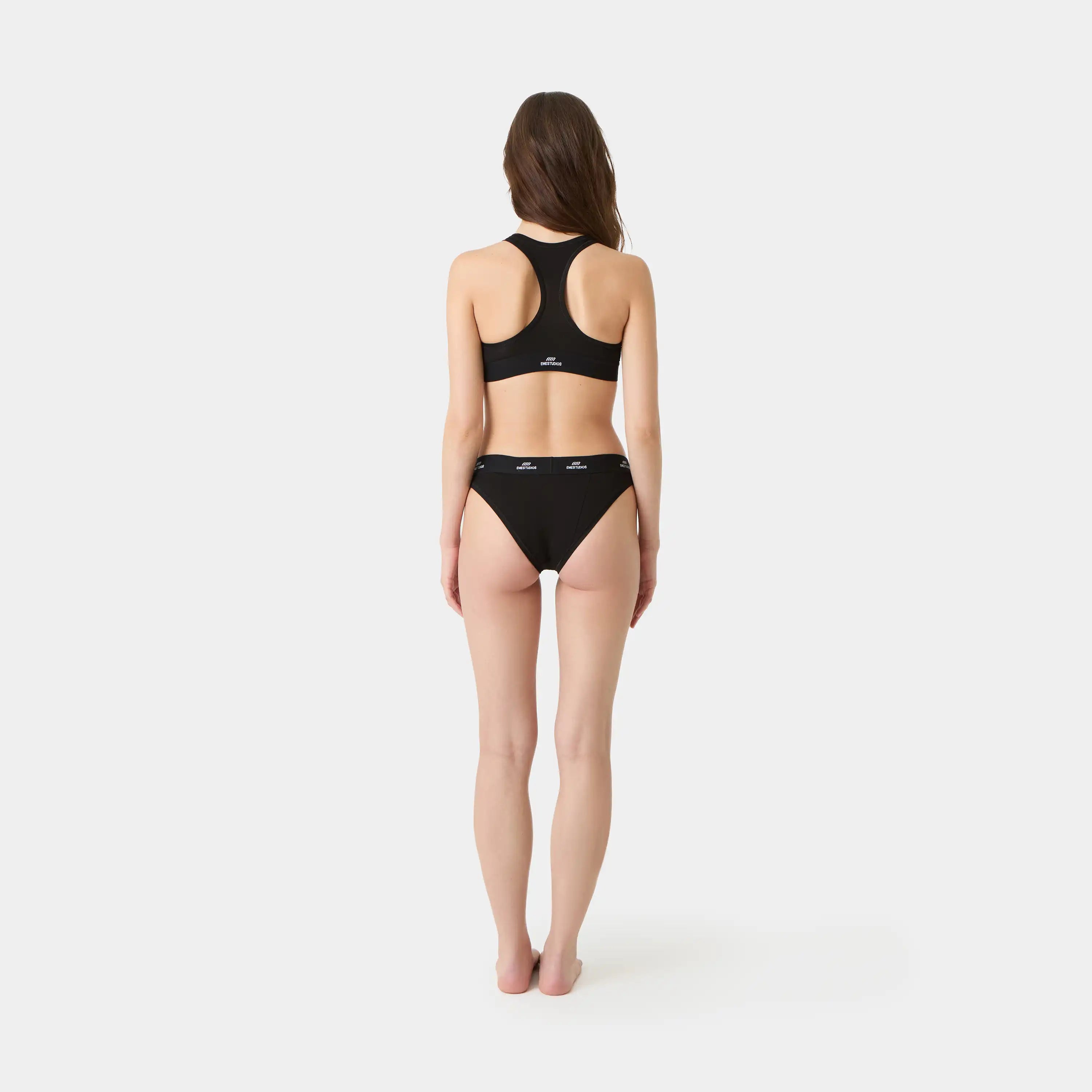 Moore Black Bra Woman Accessories Eme Studios