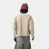 Patches Sand Oversized Crewneck Sweatshirts Eme Studios