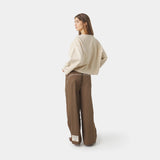 Patches Sand Oversized Crewneck Sweatshirts Eme Studios