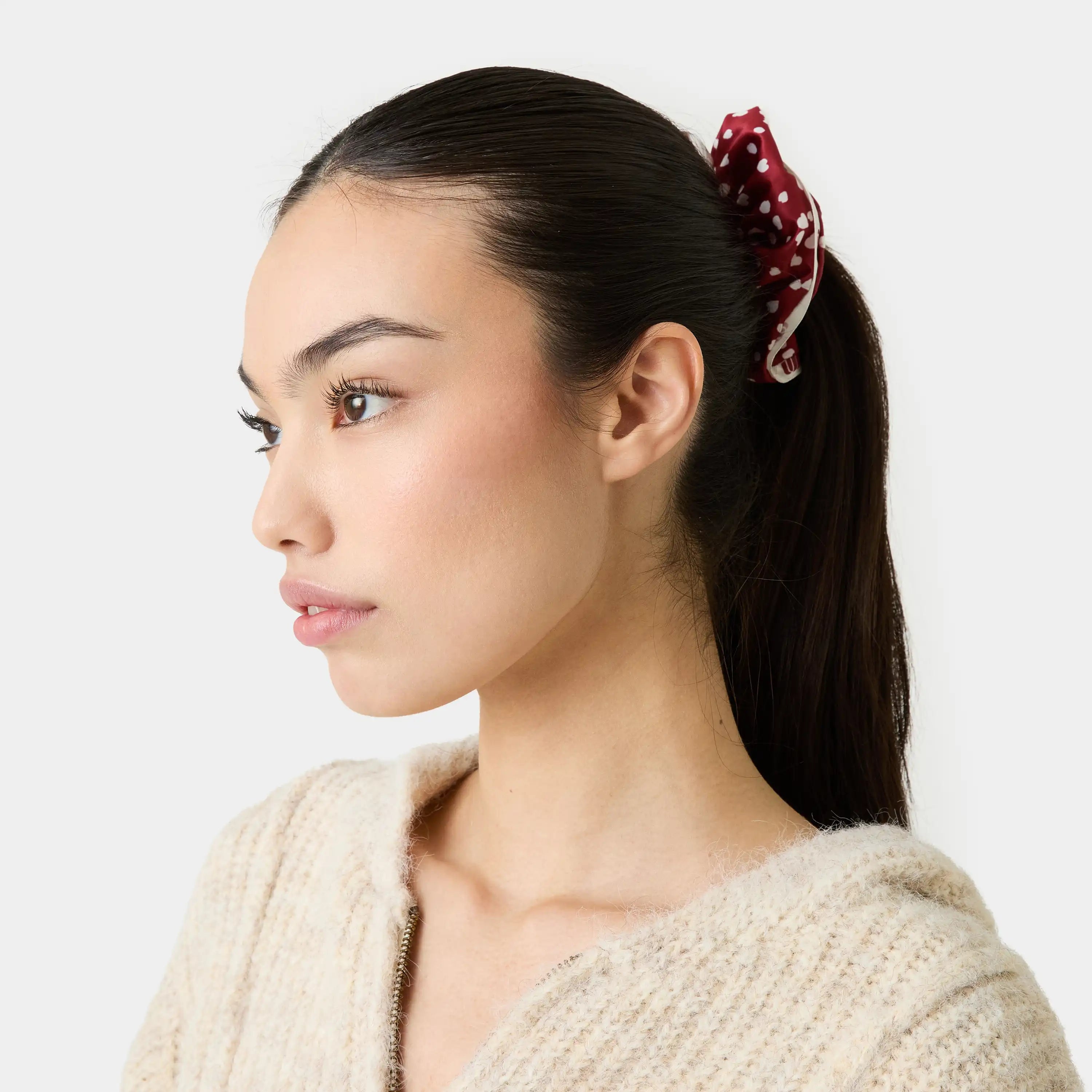 Candance Cherry Scrunchie Woman Accessories Eme Studios
