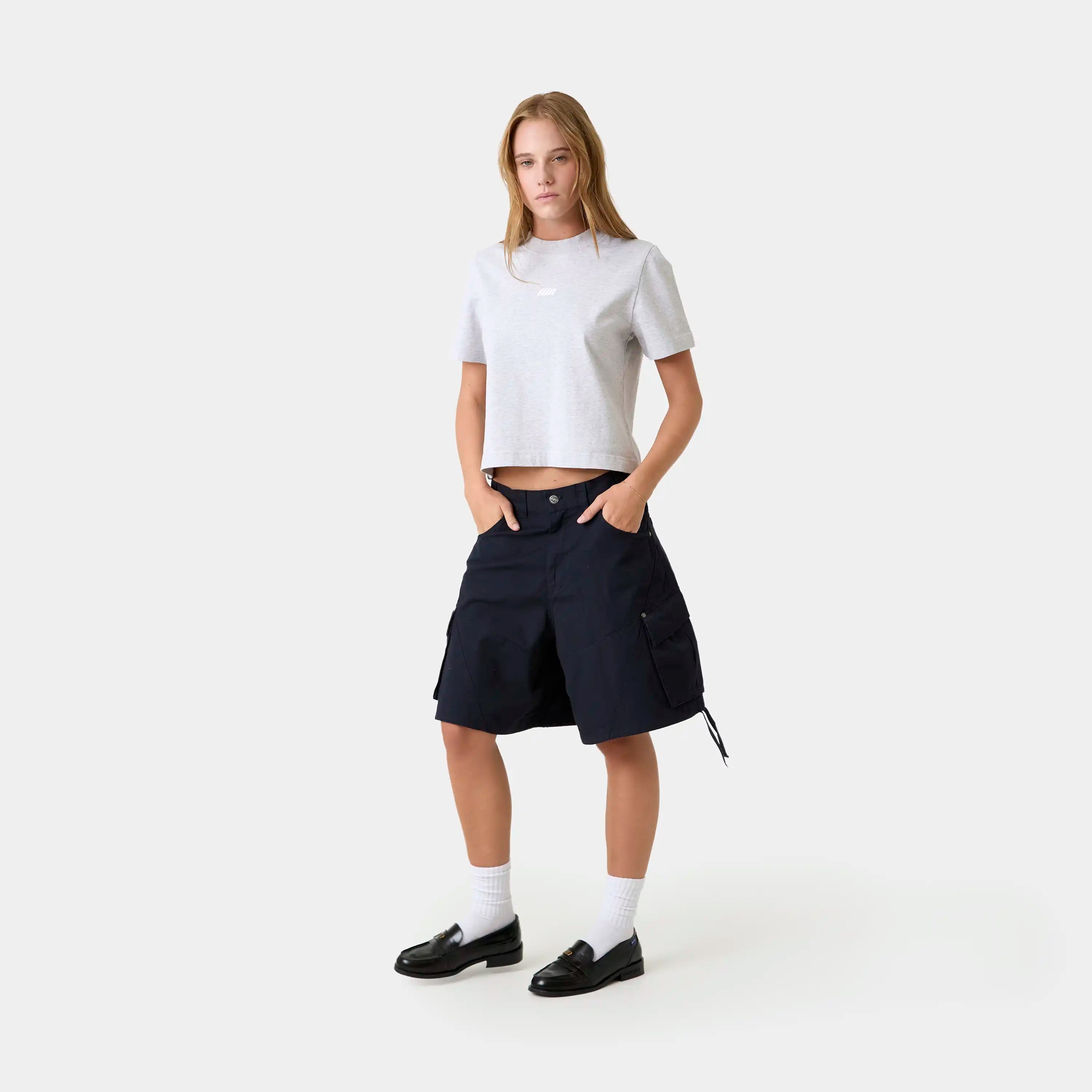 Carrier Navy Cargo Jorts Shorts Eme Studios