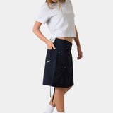 Carrier Navy Cargo Jorts Shorts Eme Studios