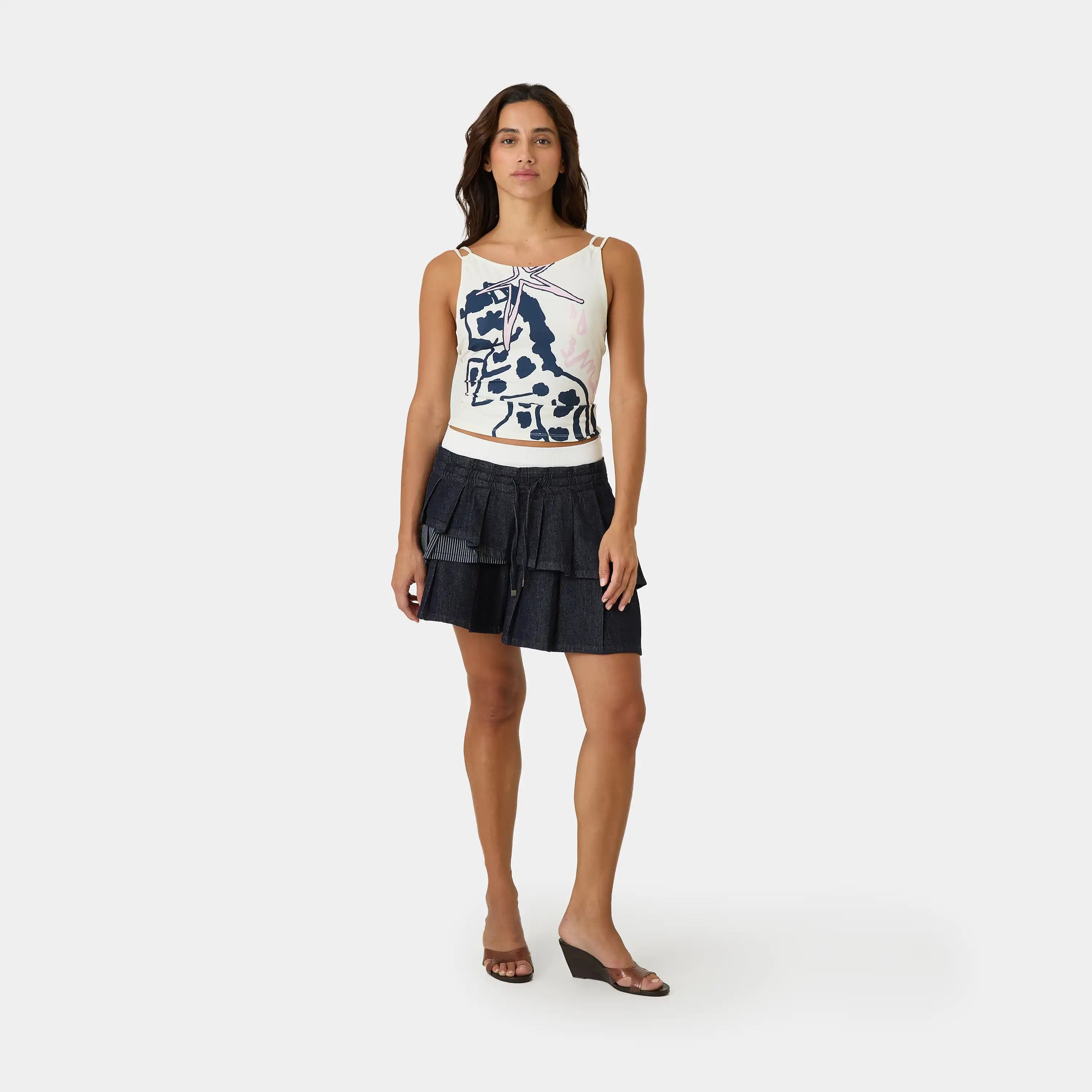 Fairy Tale Pearl Top Woman T-Shirts Eme Studios