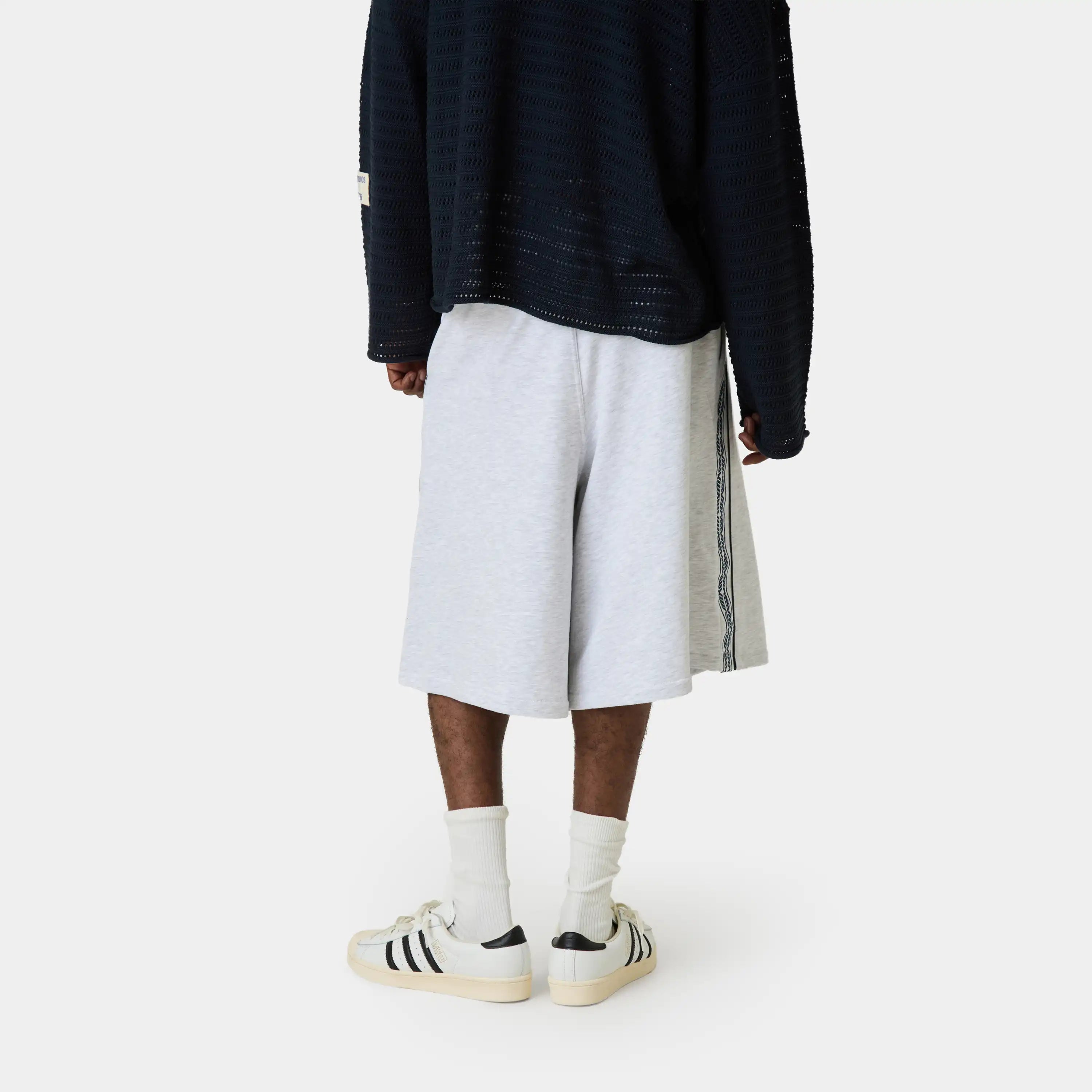 Cabo Heather Grey Shorts Shorts Eme Studios