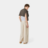AGL Cream Wide Pants Pants Eme Studios