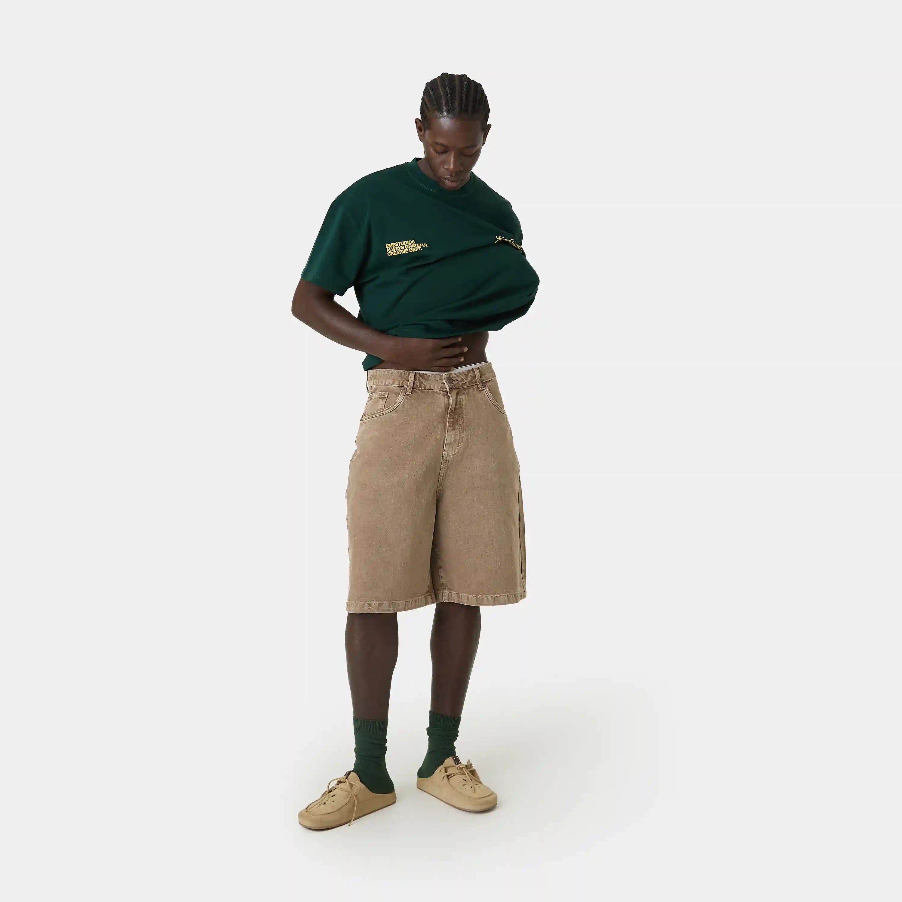 Andy Wooden Denim Jorts Shorts eme