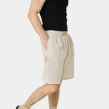 Llaut Jammies LS Off Sand Vichy Shorts eme