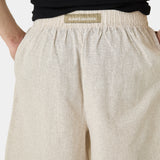 Llaut Jammies LS Off Sand Vichy Shorts eme