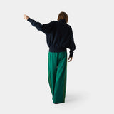 Serv Navy Full Zip Crewneck eme