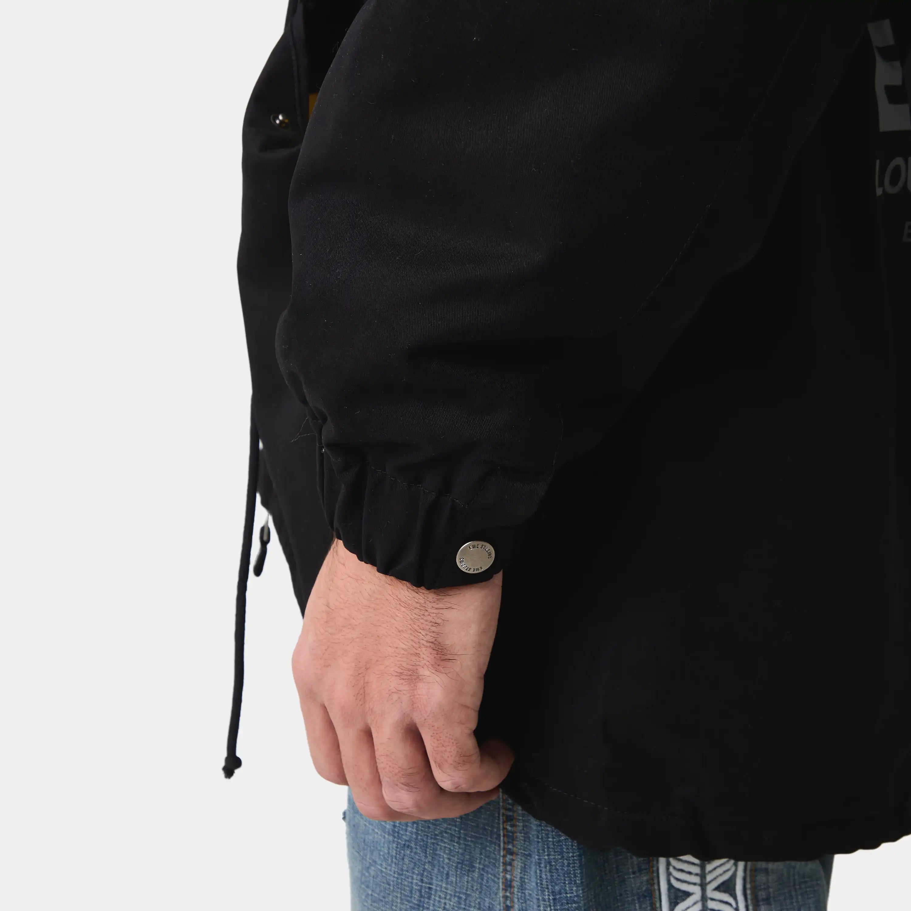 Bond Black Parka Outerwear Eme Studios
